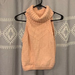 GB Sleeveless Turtleneck Blouse